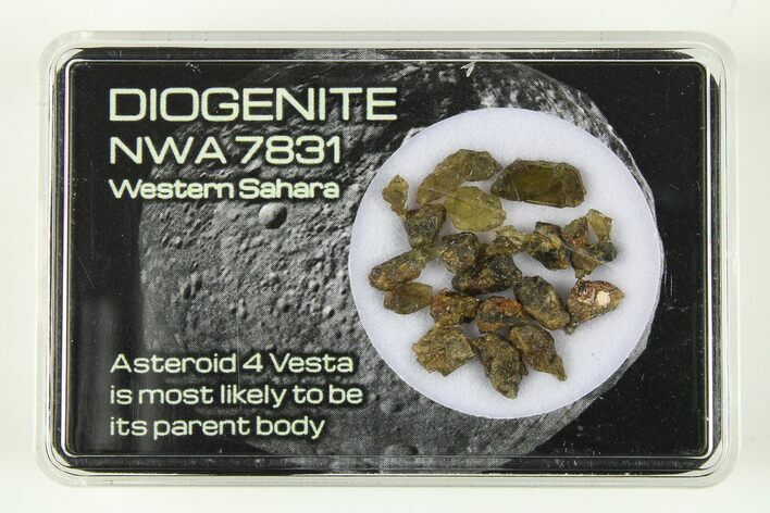 Diogenite Meteorite Fragments (g) - From Vesta Micro-Planet #284770